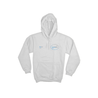 Nome do produtoMoletom Canguru Personalizável - Uniforme Nome + Logo + Cargo - FRENTE