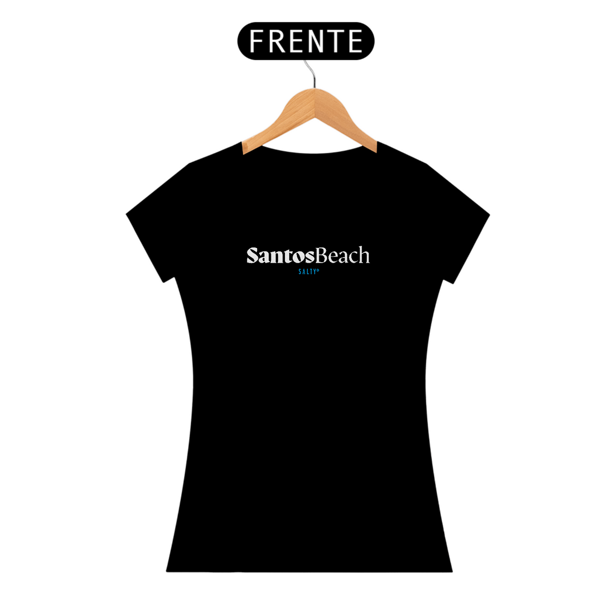 Nome do produto: T-Shirt Fem. - SantosBeach