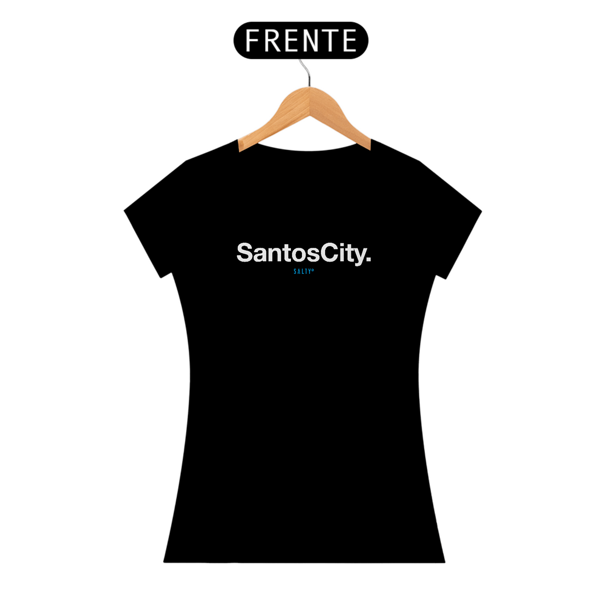 Nome do produto: T-Shirt Fem. - SantosCity