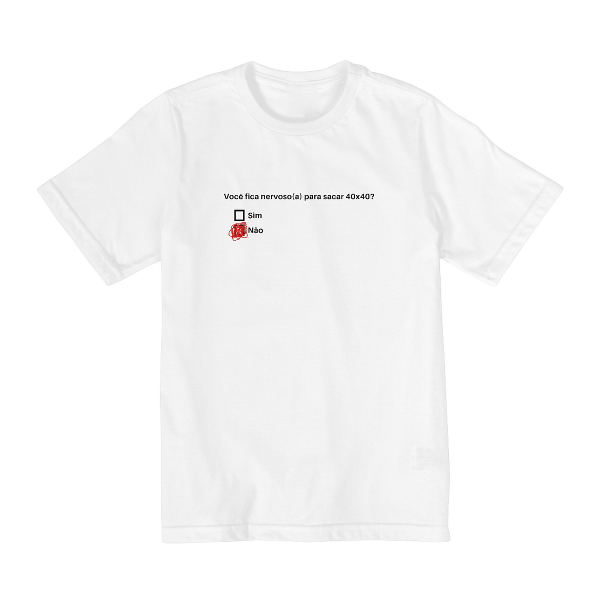 Nome do produto: Camiseta Infantil (10 a 14)  \