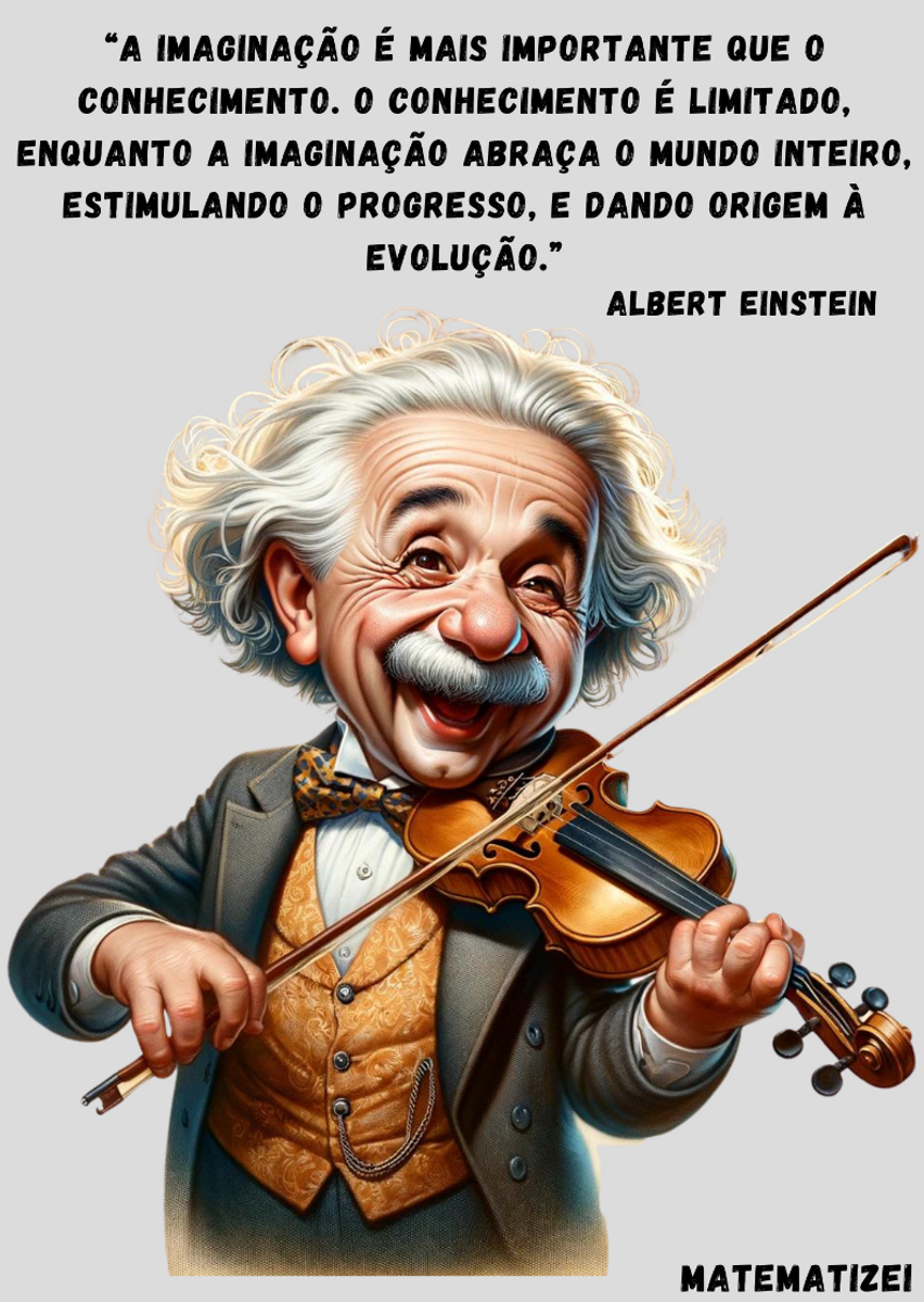 Nome do produto: PÔSTER EINSTEIN - IMAGINAÇÃO