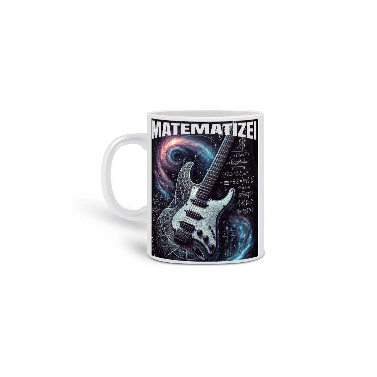 Nome do produto: CANECA GUITAR MATH