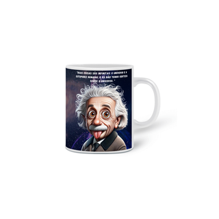 Nome do produtoCANECA EINSTEIN REFLEXIVO - ESTUPIDEZ