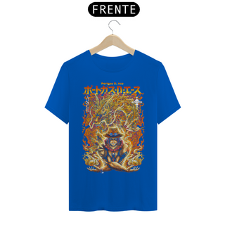 Nome do produtoT-shirt Premium One Piece Portgas D. Ace