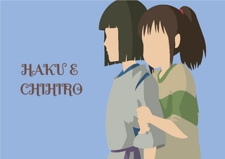 Nome do produtoA viagem de Chihiro Haku e Chihiro