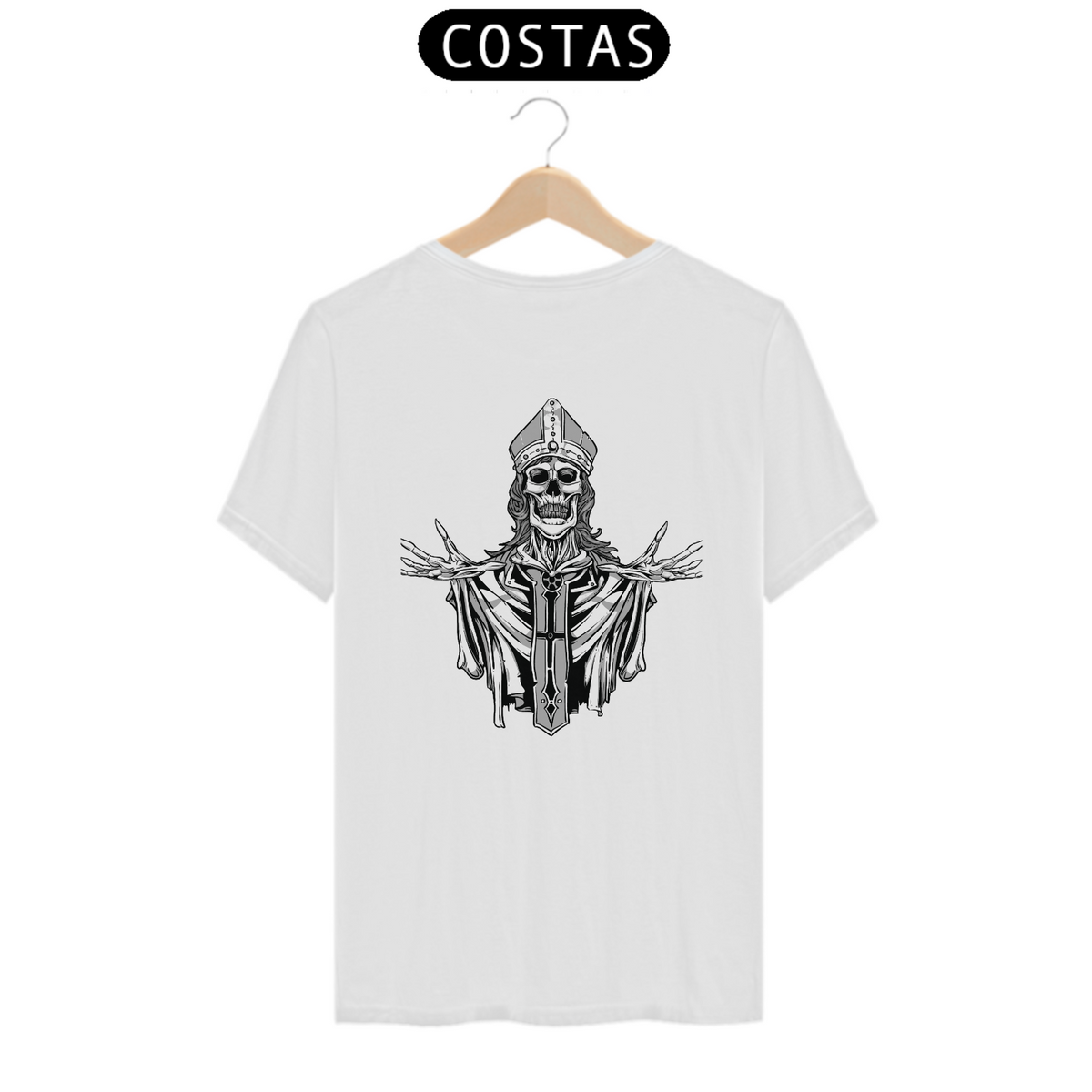Nome do produto: Camiseta o Esqueleto