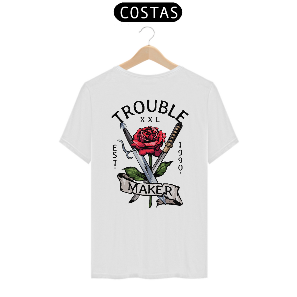 Nome do produto: Camiseta Trouble mkaer