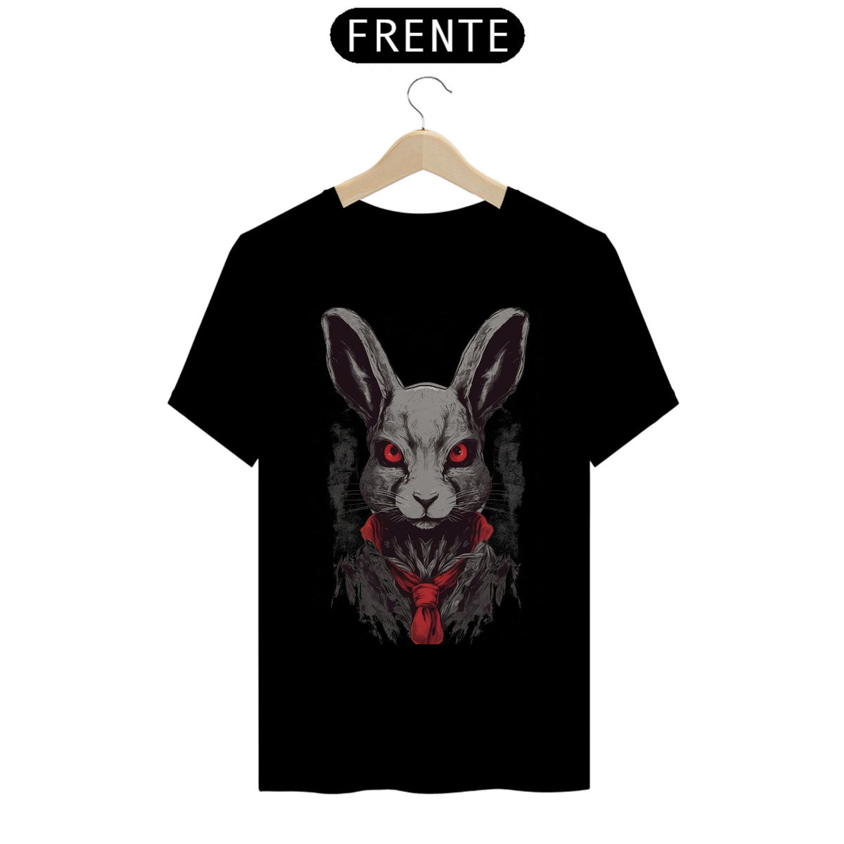 Nome do produto: Camiseta aterrorando coelho sem capuz