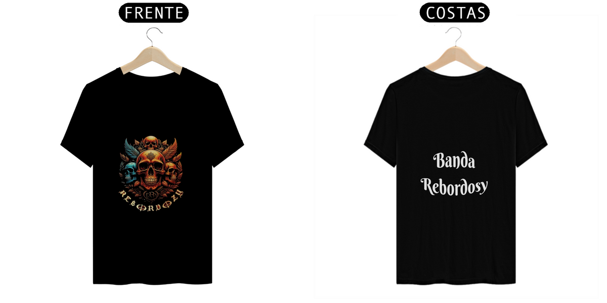Nome do produto: camiseta banda Rebordosy