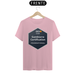 Nome do produtoCamiseta Gambiarra Certification