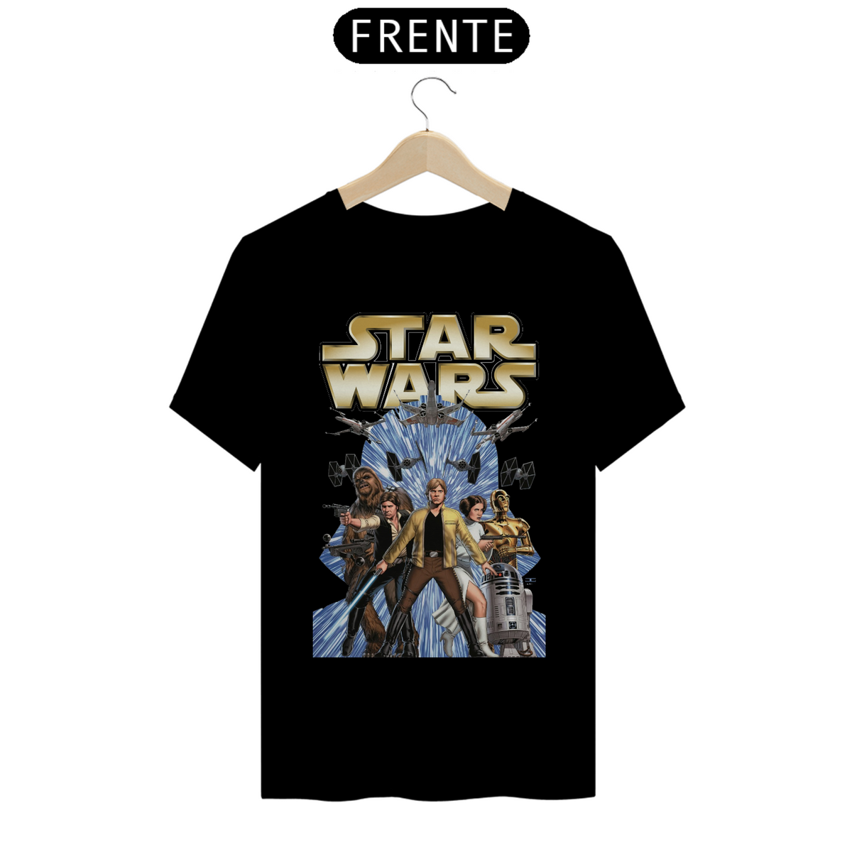 Nome do produto: Camisa Star Wars