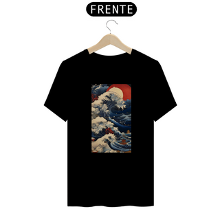 - T-shirt Mar em Fúria - donG.v1 | 荒海 -ドン・G・v1