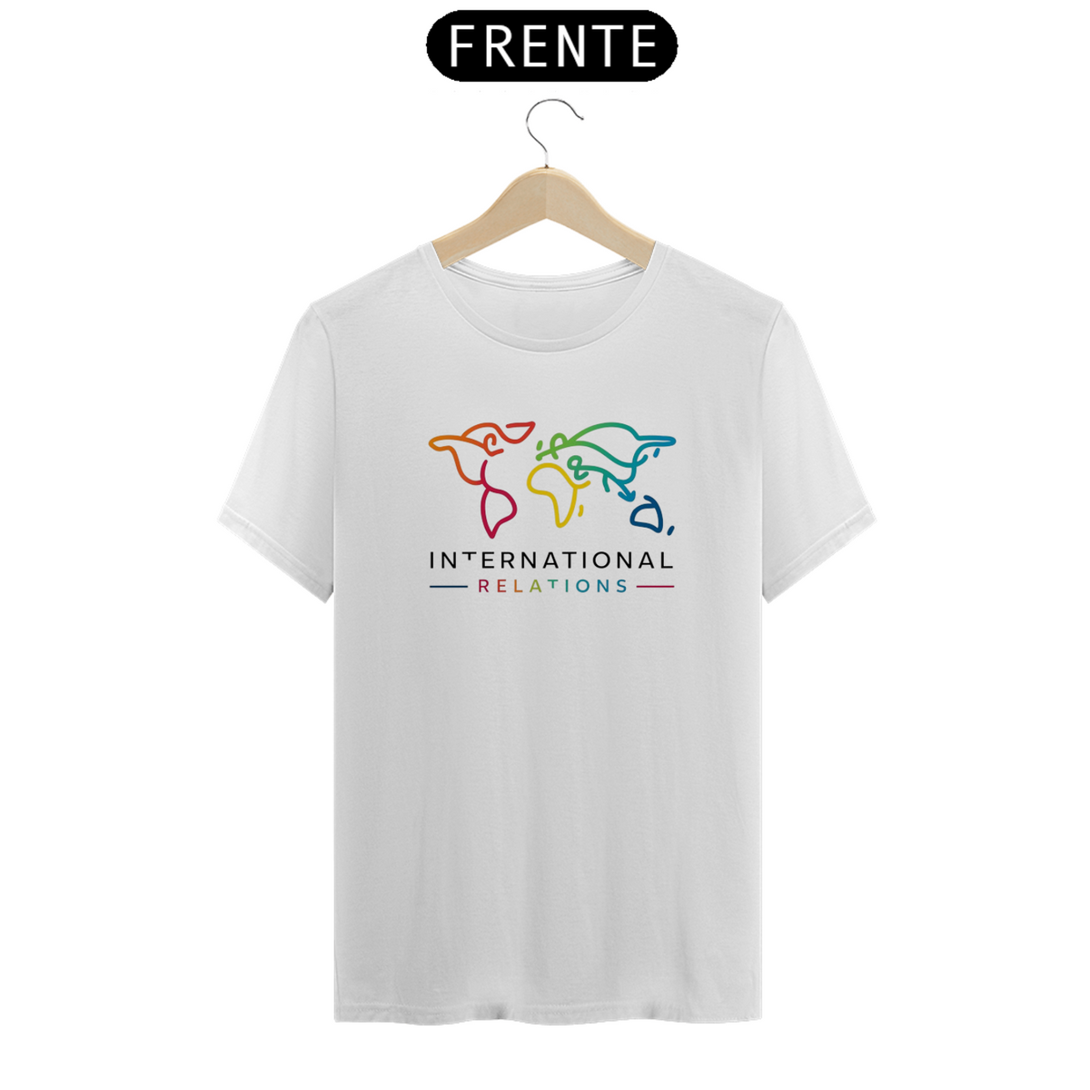 Nome do produto: T-Shirt Classic INTERNATIONAL RELATIONS
