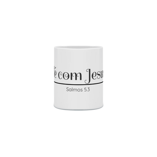 Nome do produtoCaneca Simples Café com Jesus