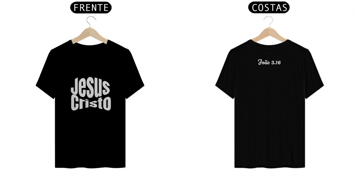 Nome do produto: Camisa Unissex Jesus Cristo