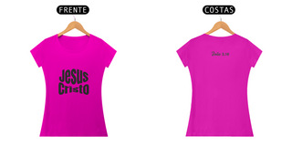 Nome do produtoCamisa Feminina Jesus Cristo