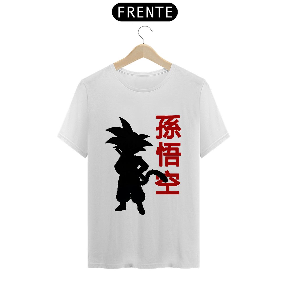 Nome do produto: Camisa Son Goku (Branca)