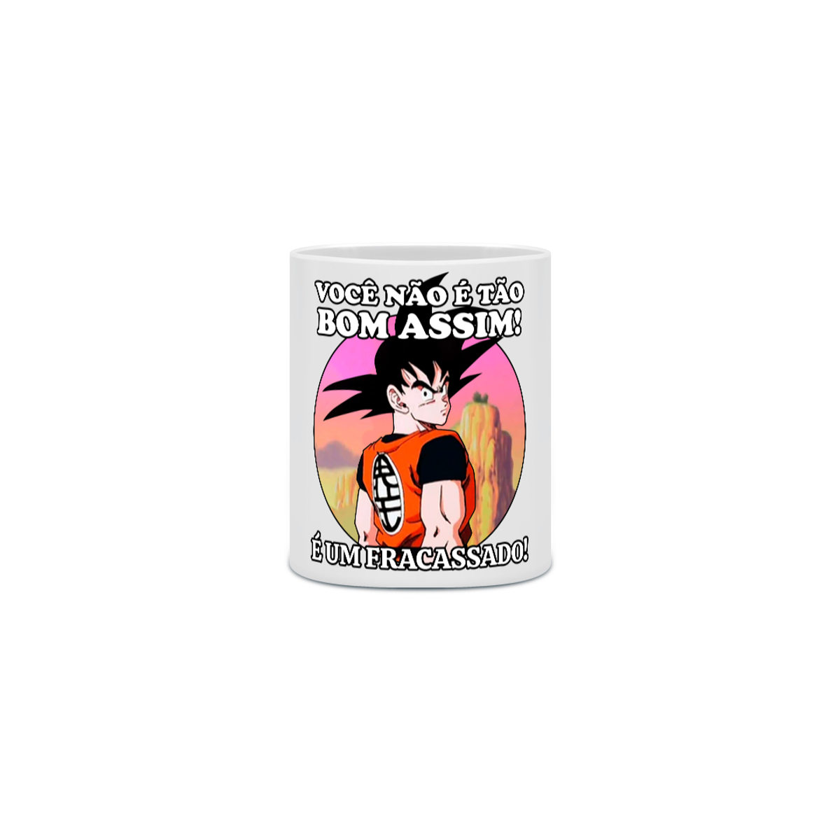 Nome do produto: Caneca Goku - Fracassado