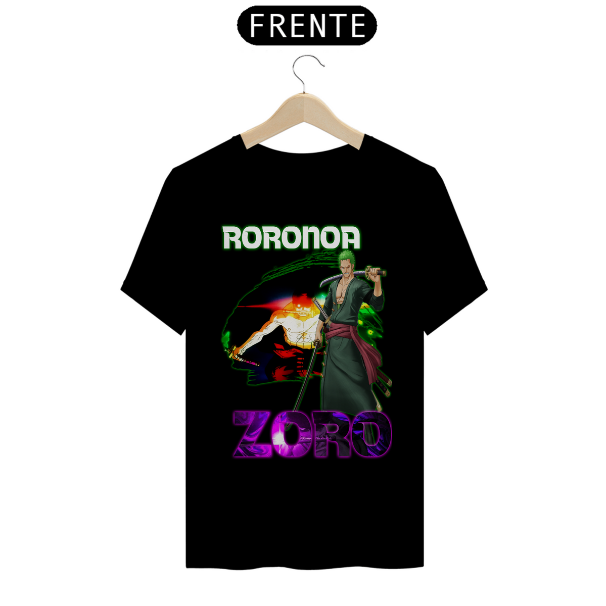 Nome do produto: Camisa Roronoa Zoro
