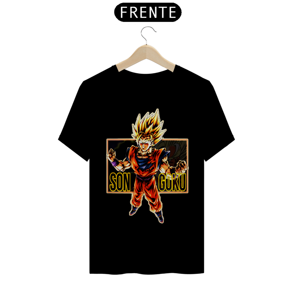 Nome do produto: Camisa Goku Super Saiyajin 2