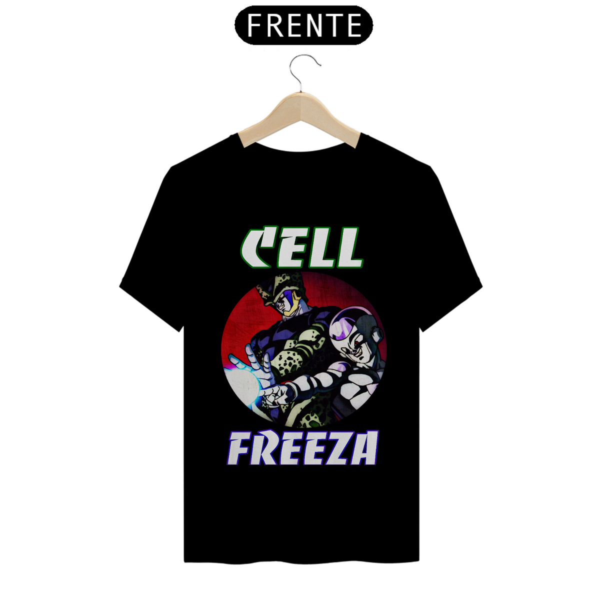 Nome do produto: Camisa Cell e Freeza