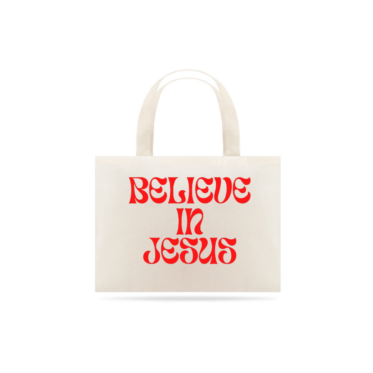 Nome do produto: Big Ecobag Believe in jesus