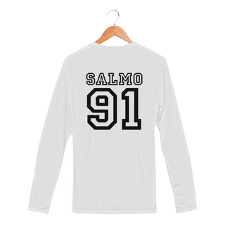 Camisa Longa Fitness Salmo 91