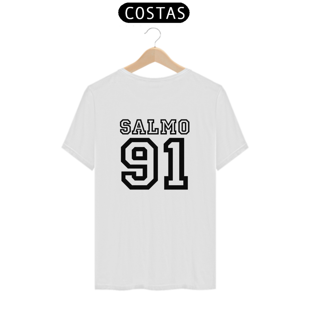 Nome do produto: Camisa Premium Salmo 91