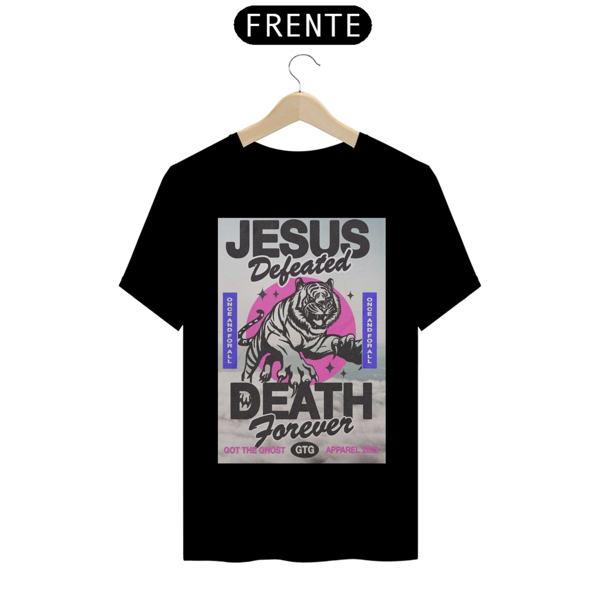 Nome do produto: Camisa Jesus Defeated