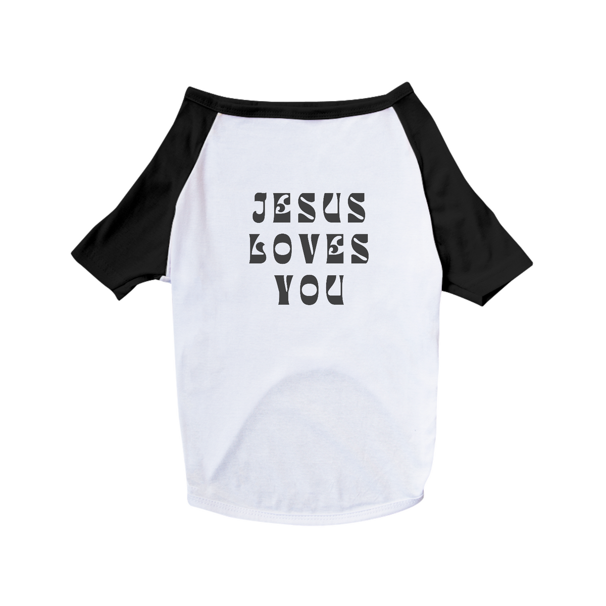 Nome do produto: Camisa Pet Jesus Loves You