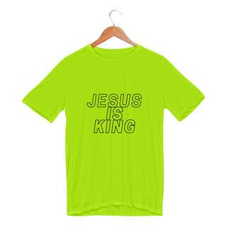 Camisa Fitness Masculina Jesus is King
