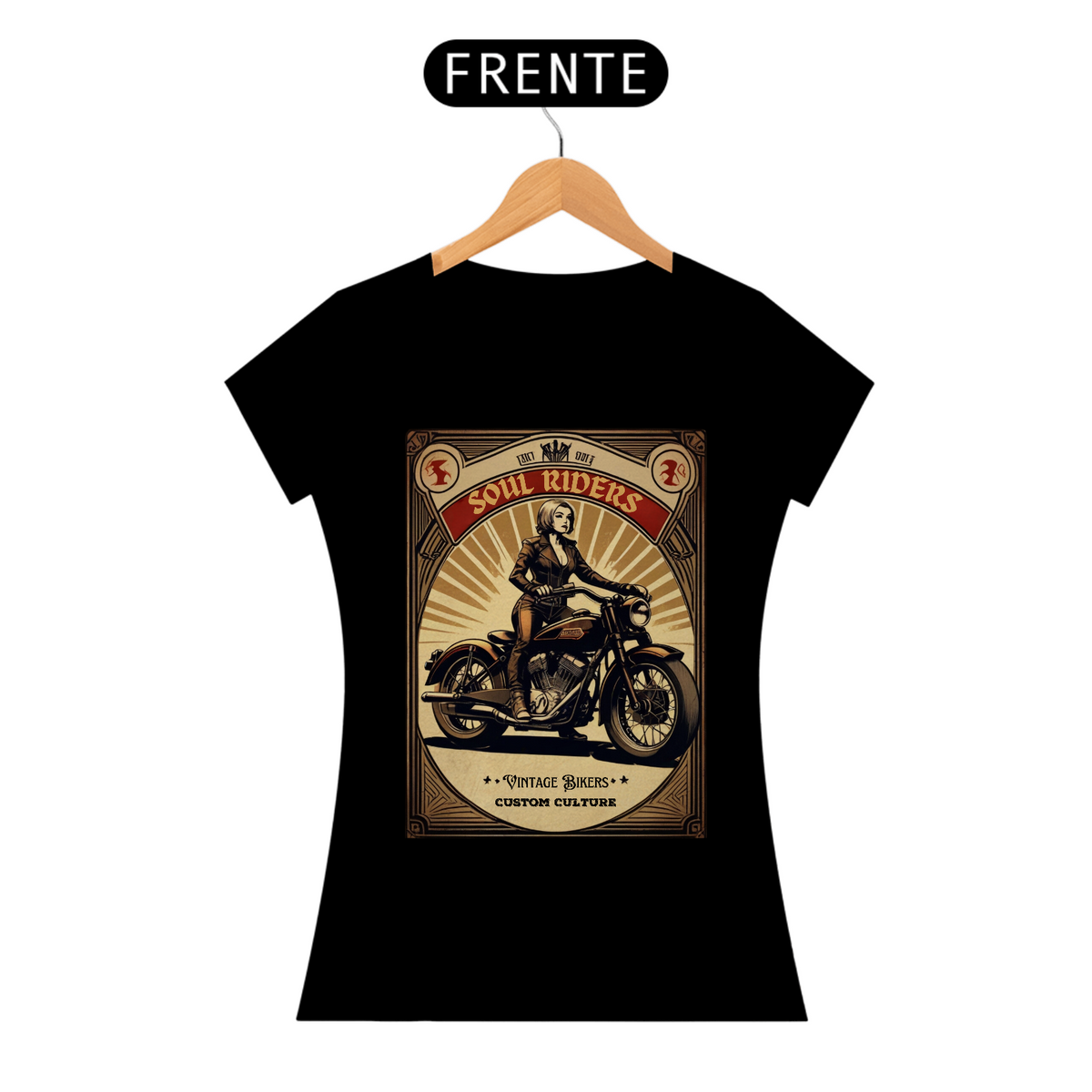 Nome do produto: Coleção vintage bikers - feminina