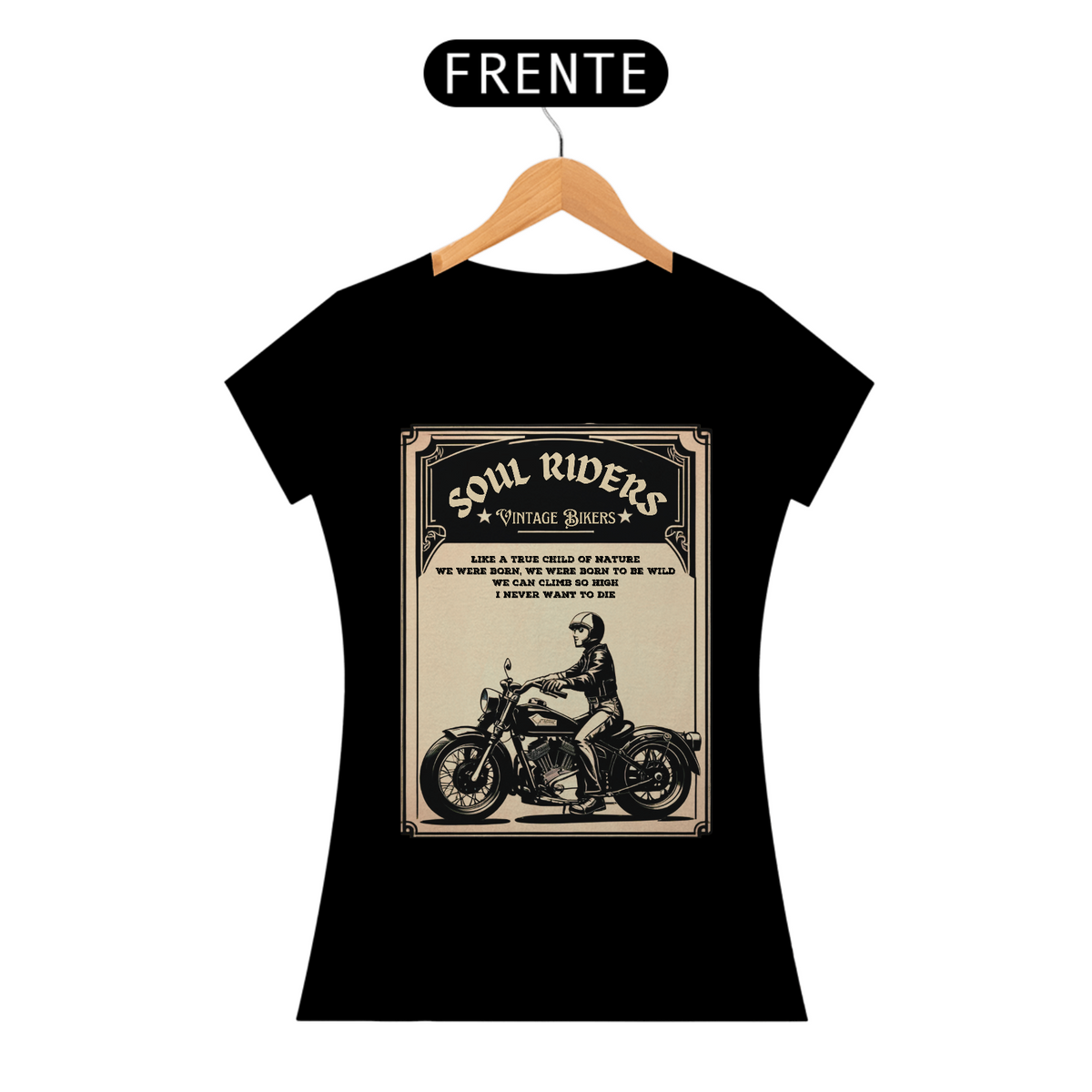 Nome do produto: Coleção vintage Bikers - feminina