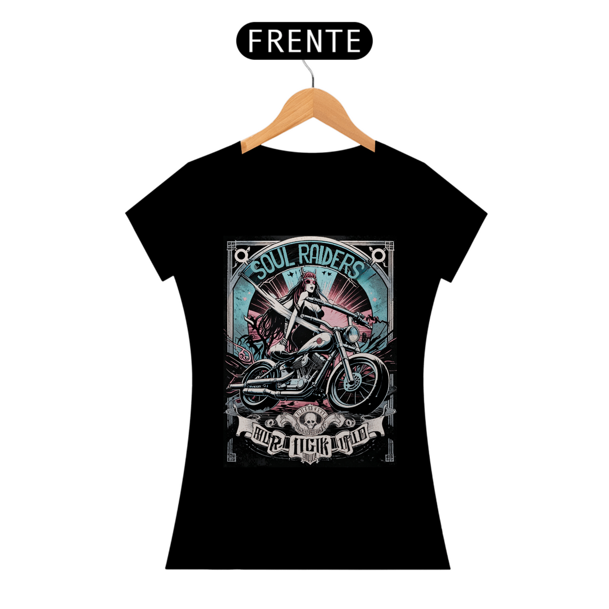 Nome do produto: Coleção biker rock club - feminina