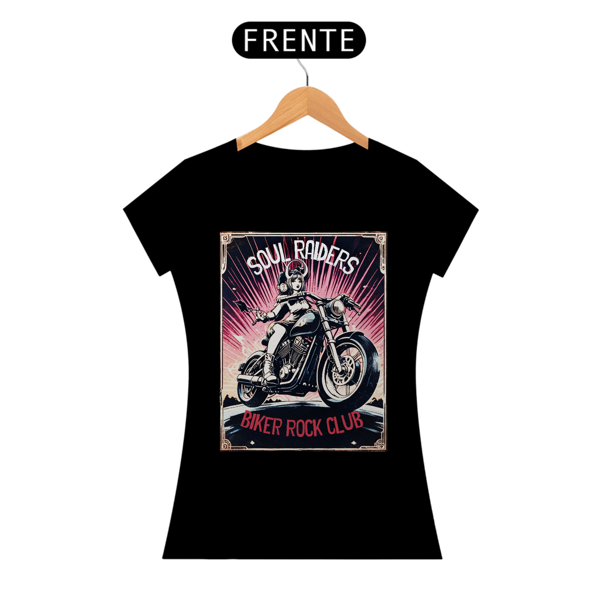 Nome do produto: Coleção biker rock club - feminina