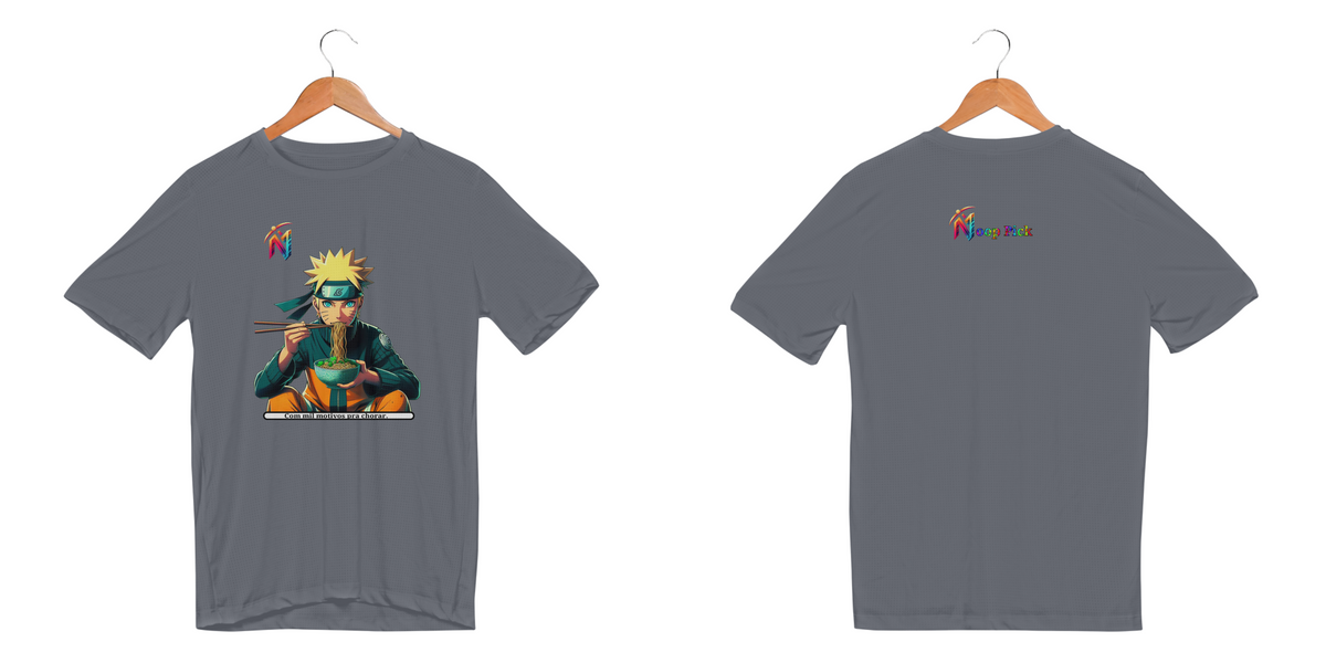 Nome do produto: Camiseta Sport Dry UV - Naruto Com Mil Motivos Para Chorar / Naruto / 