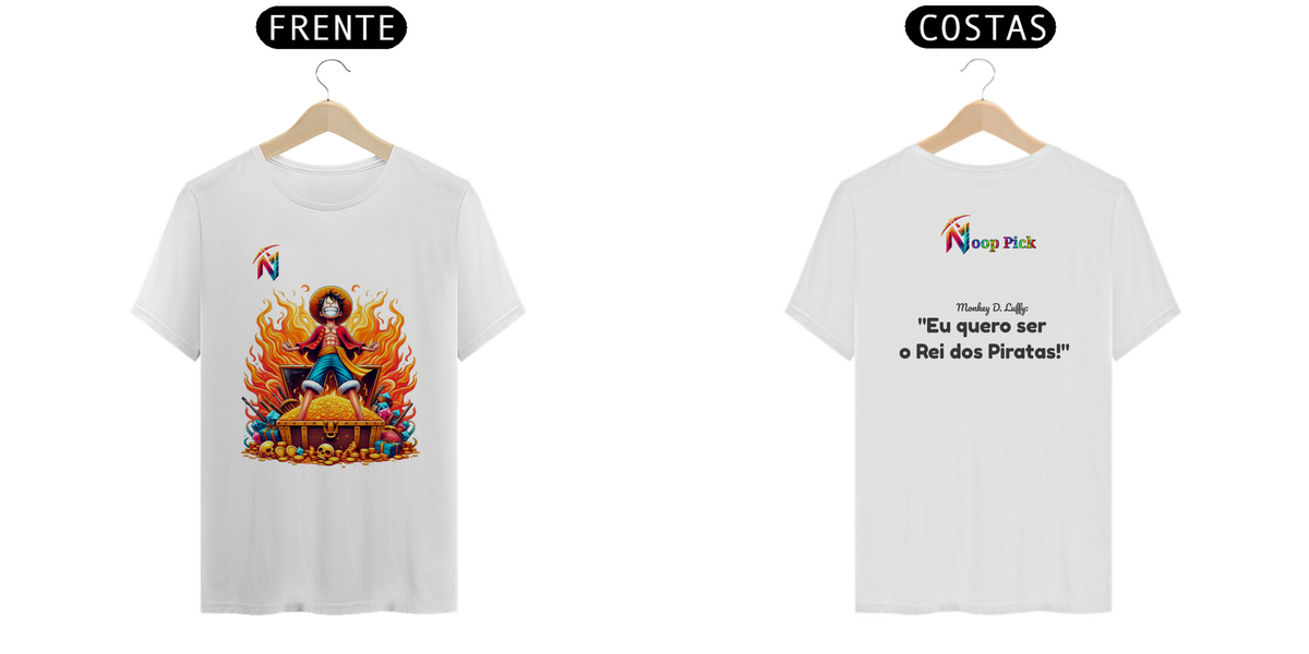 Nome do produto: Camiseta Classic - Monkey D. Luffy / One Piece