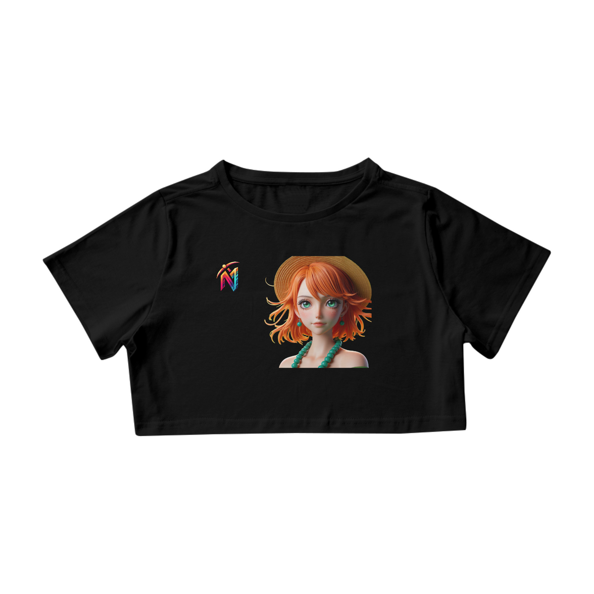 Nome do produto: Camisa Cropped - Nami Beleza Natural / One Piece /