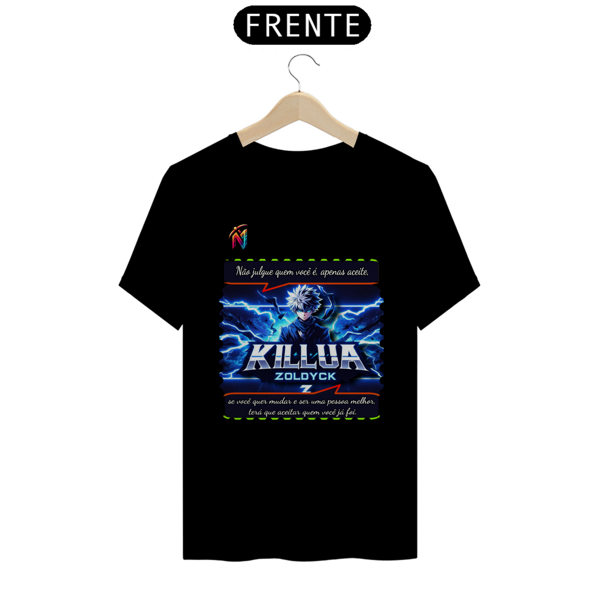 Nome do produto: Camiseta Quality - Killua Zoldyck 