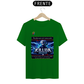 Nome do produtoCamiseta Quality - Killua Zoldyck 