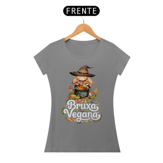 Nome do produtoCamiseta Bruxa Vegana Baby Look 