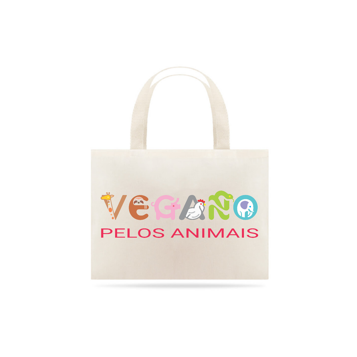 Nome do produto: Eco Bag Vegano pelos Animais