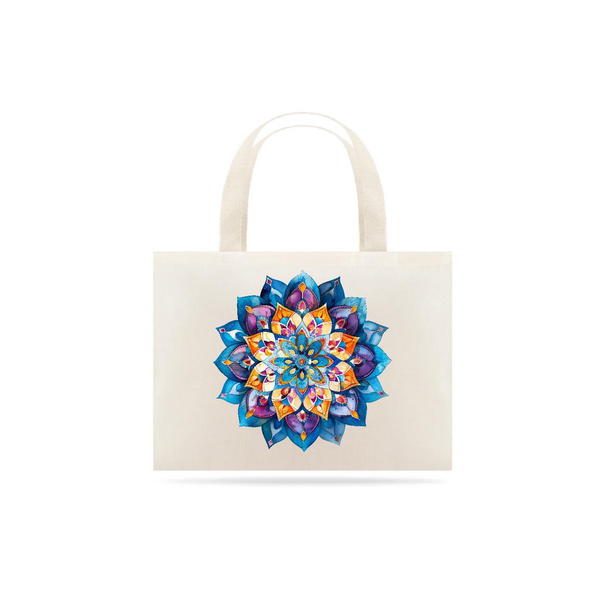 Nome do produto: Ecobag Mandala Serenidade Profunda