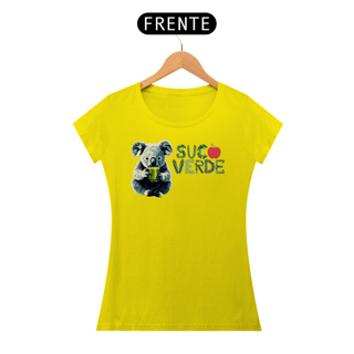 Nome do produtoCamiseta Baby Look Suco Verde