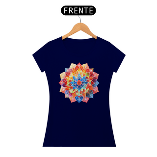 Nome do produtoCamiseta Baby Look Mandala Harmonia Eterna