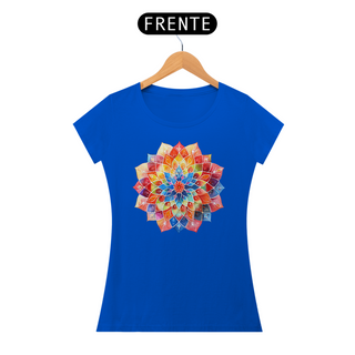 Nome do produtoCamiseta Baby Look Mandala Harmonia Eterna