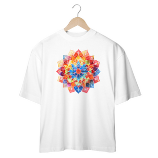 Nome do produtoCamiseta Oversized Mandala Harmonia Eterna