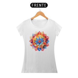 Nome do produtoCamiseta Baby Look Mandala Harmonia Eterna