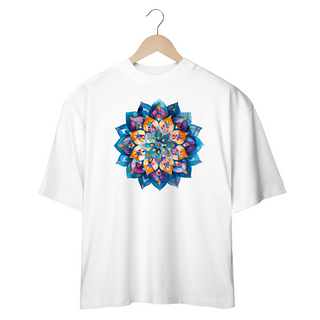 Nome do produtoCamiseta Oversized Mandala Serenidade Profunda