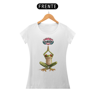 Nome do produtoCamiseta Baby Look Gratidão